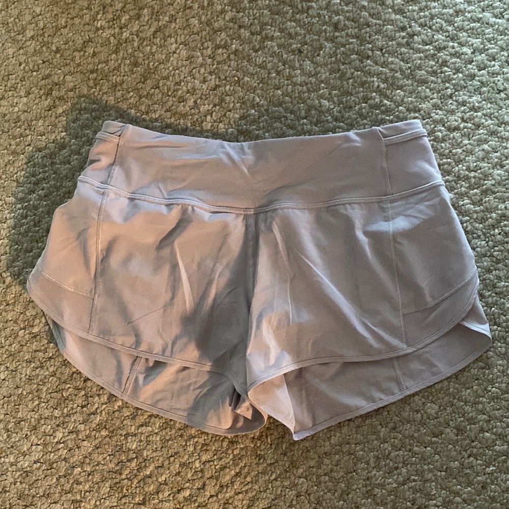 Lululemon Light Purple Shorts